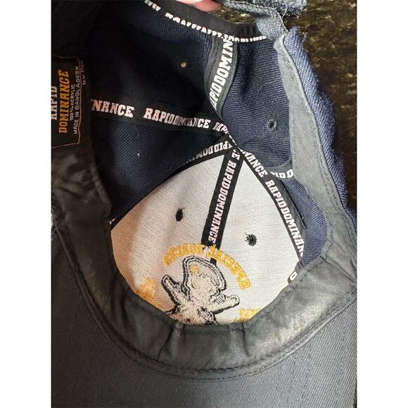 Rapid Dominance Special Forces Men's Blue Cap Adjustable Embroidered Hat - Picture 7 of 8